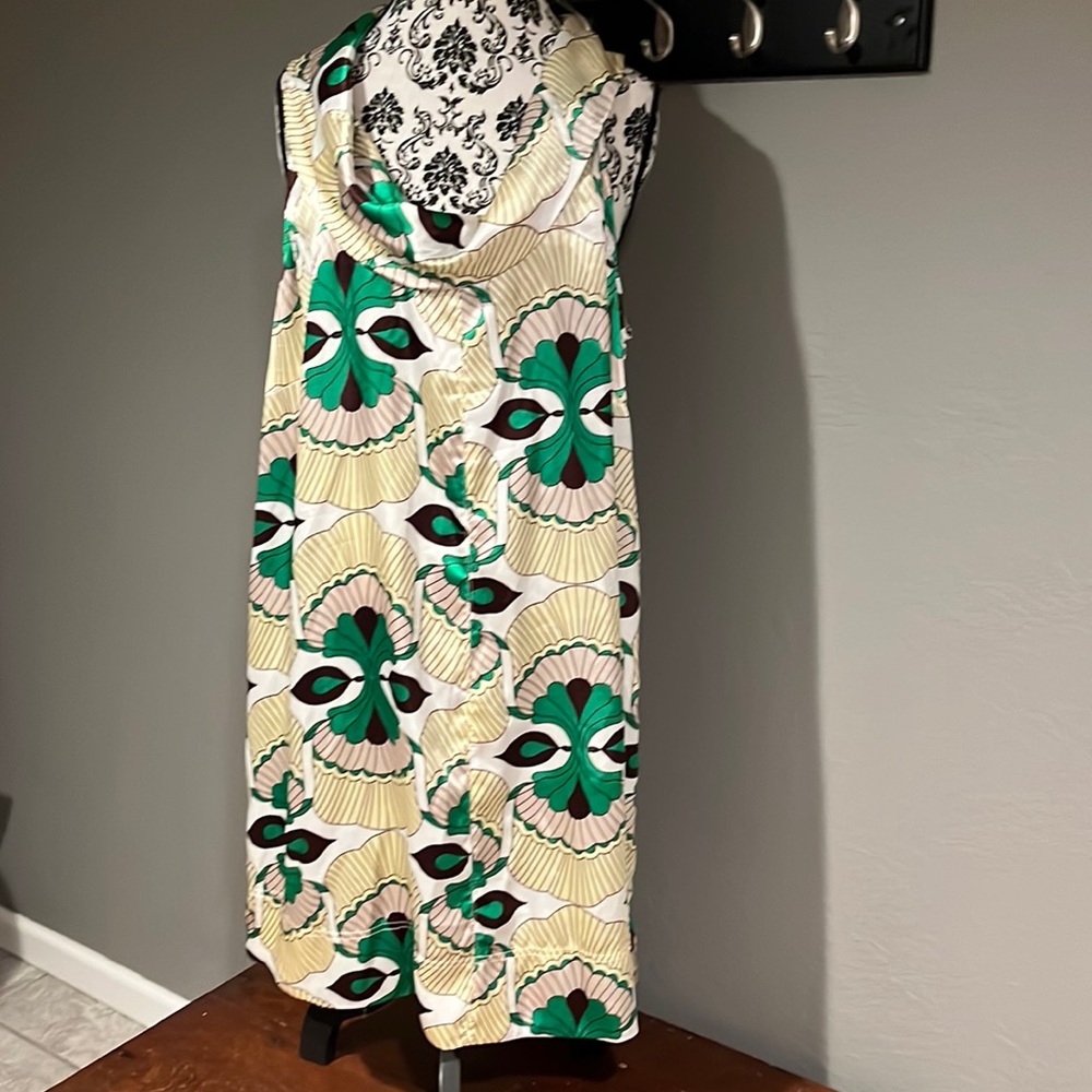 Sleeveless, Cowell neck dress